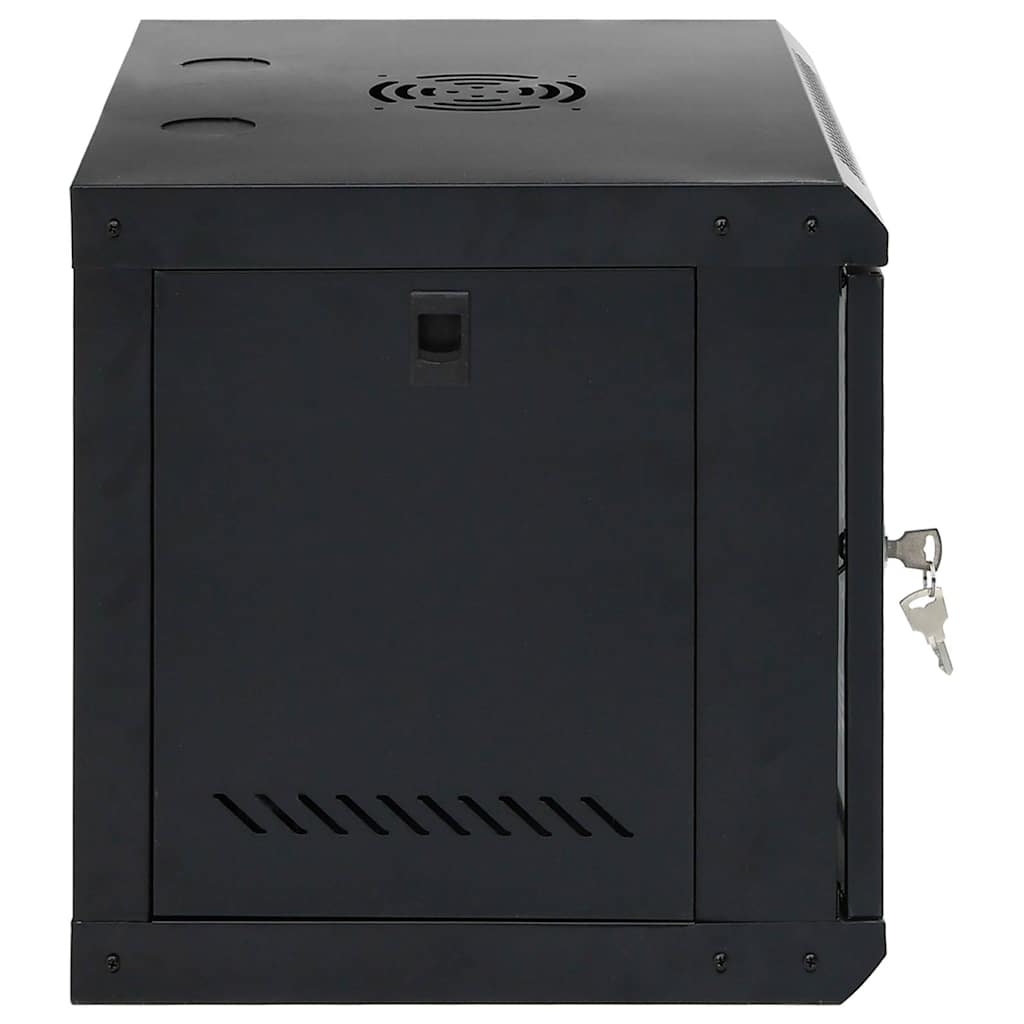 Netzwerkschrank mit Speicher Grau 60 x 45 x 28 cm Stahl