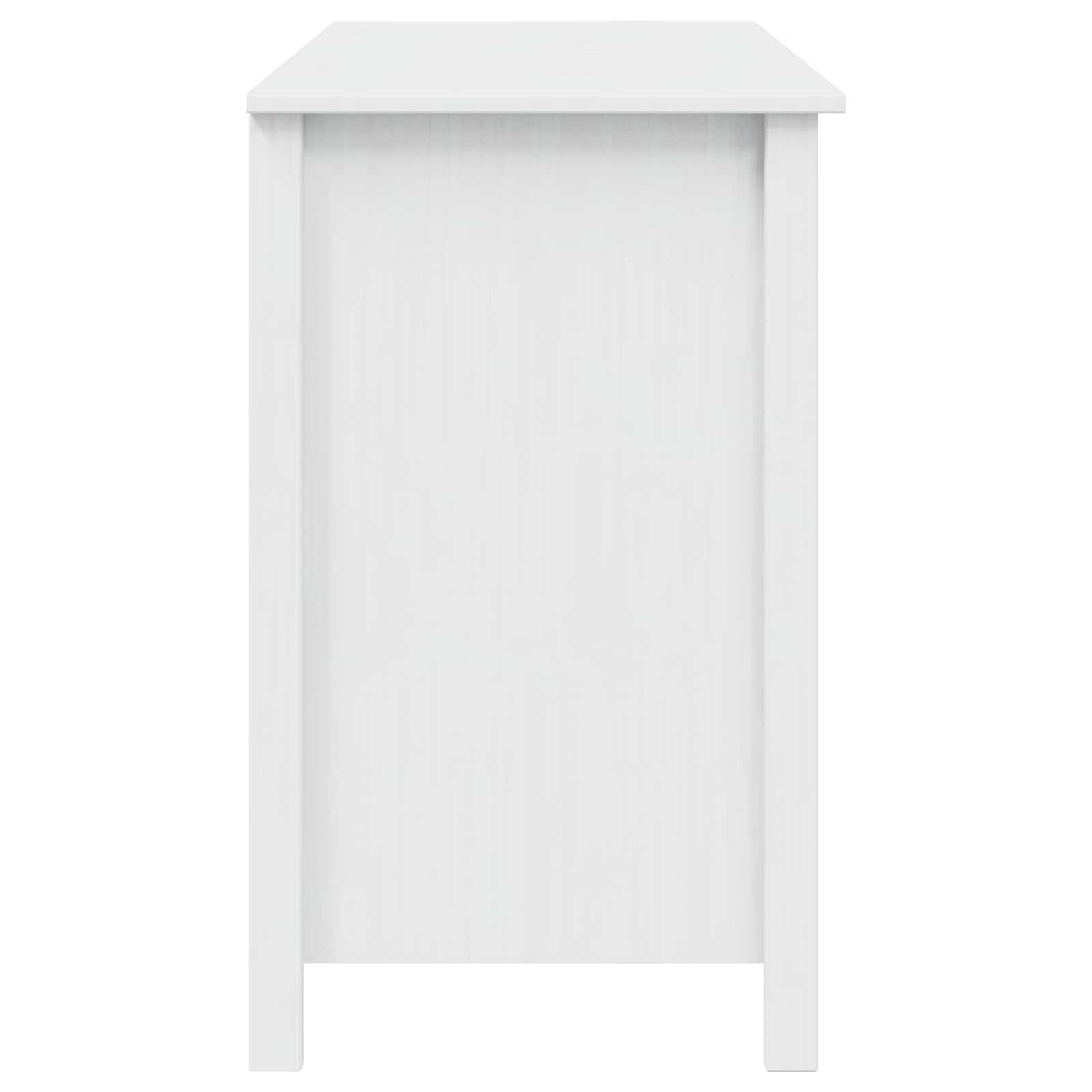 Schreibtisch mit Schubladen HILL Honigbraun 100 x 45 x 74 cm