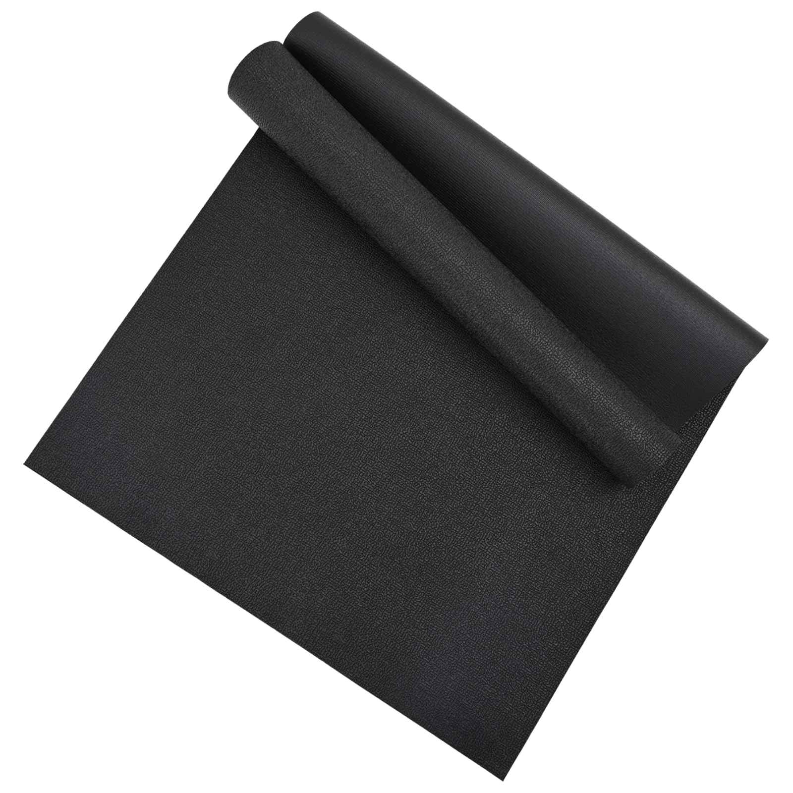 Sport-Schutzmatte Schwarz 120 x 60 x 0,6 cm hochdichtes PVC