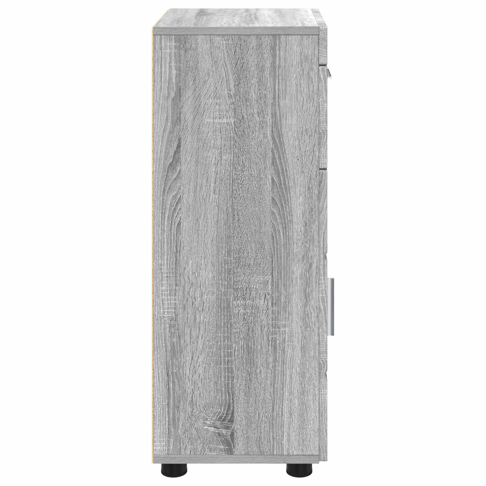 Badezimmermöbel-Set TULUM 2 pcs Weiß 60 x 34 x 63 cm