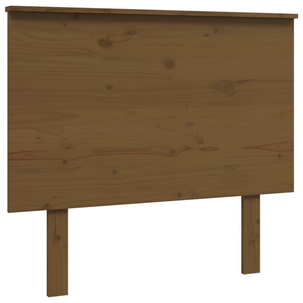 Kopfteil Honigbraun 79x6x82,5 cm Massivholz Kiefer