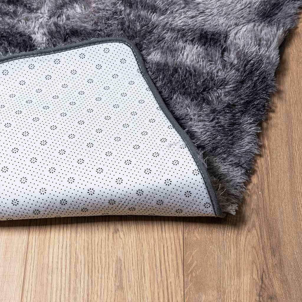 Teppich Shaggy Hochflor NAVARRA Beige 60x100 cm Polyester