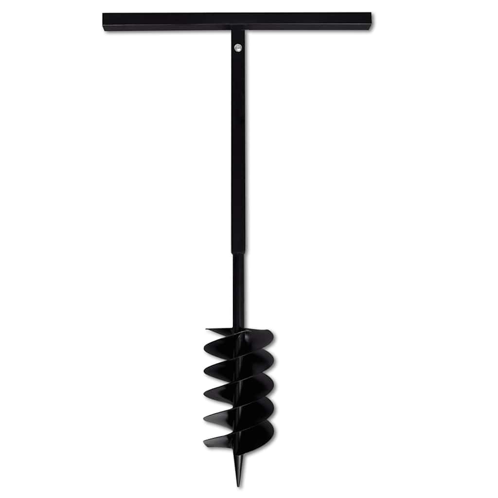 Erdbohrer mit Griff 100 mm Verlängerungsrohr 9 m