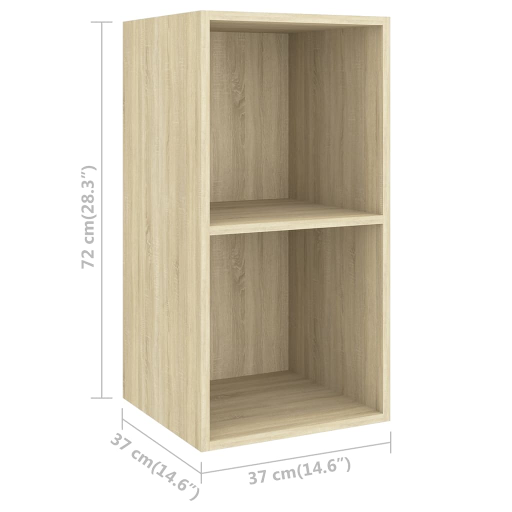 3-tlg. TV-Schrank-Set Weiß Holzwerkstoff