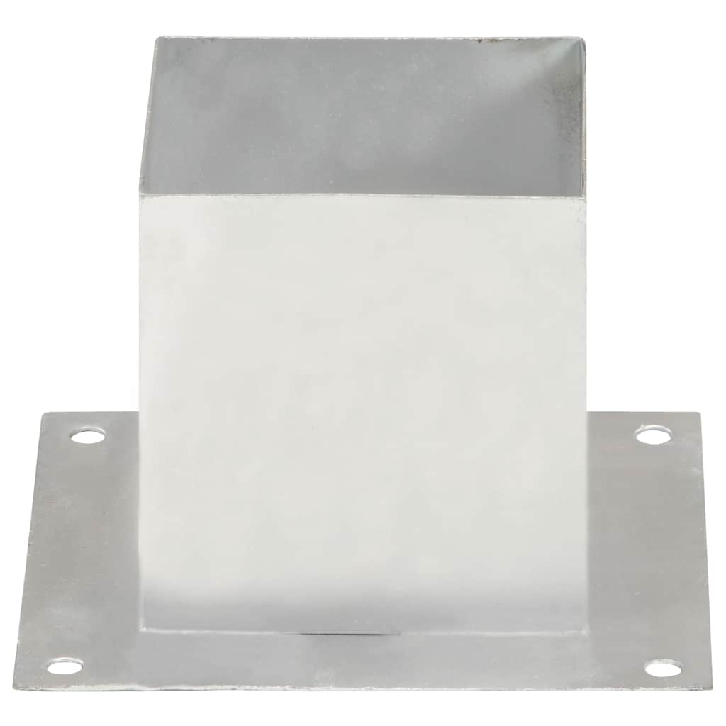 Pfostenanker 4 Stk. Verzinktes Metall 71 mm