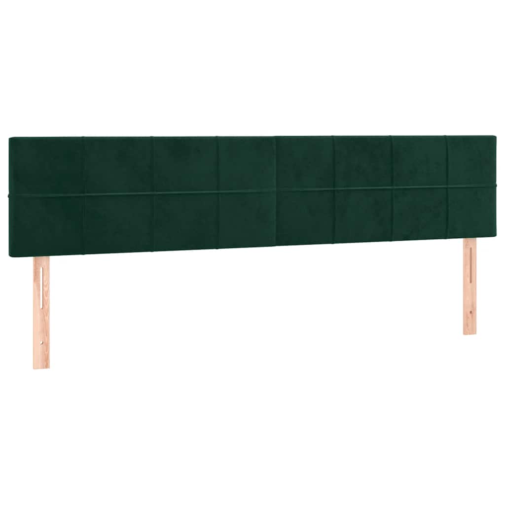 Kopfteil Hellgrau 80x5x118/128 cm Samt