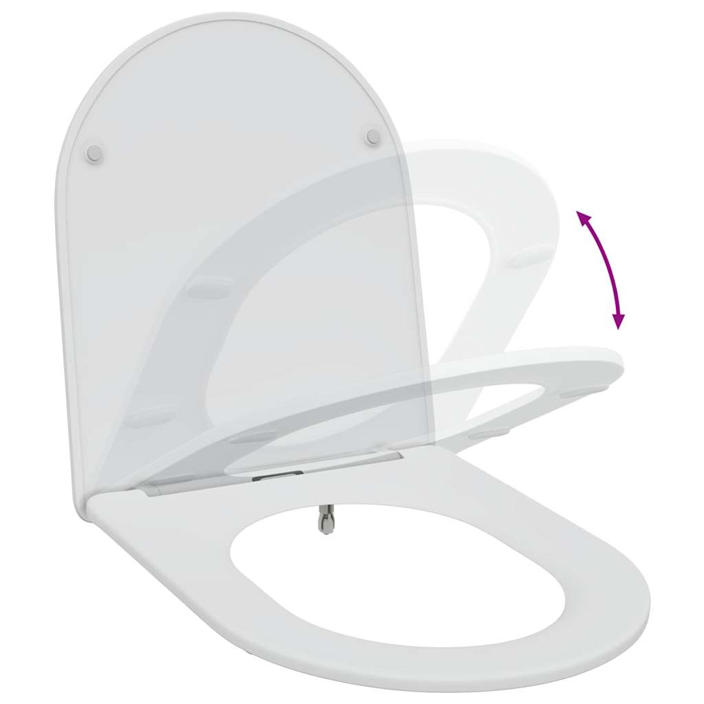 Toilettensitz Anthrazit 47 x 36 x 3,4 cm Duroplast