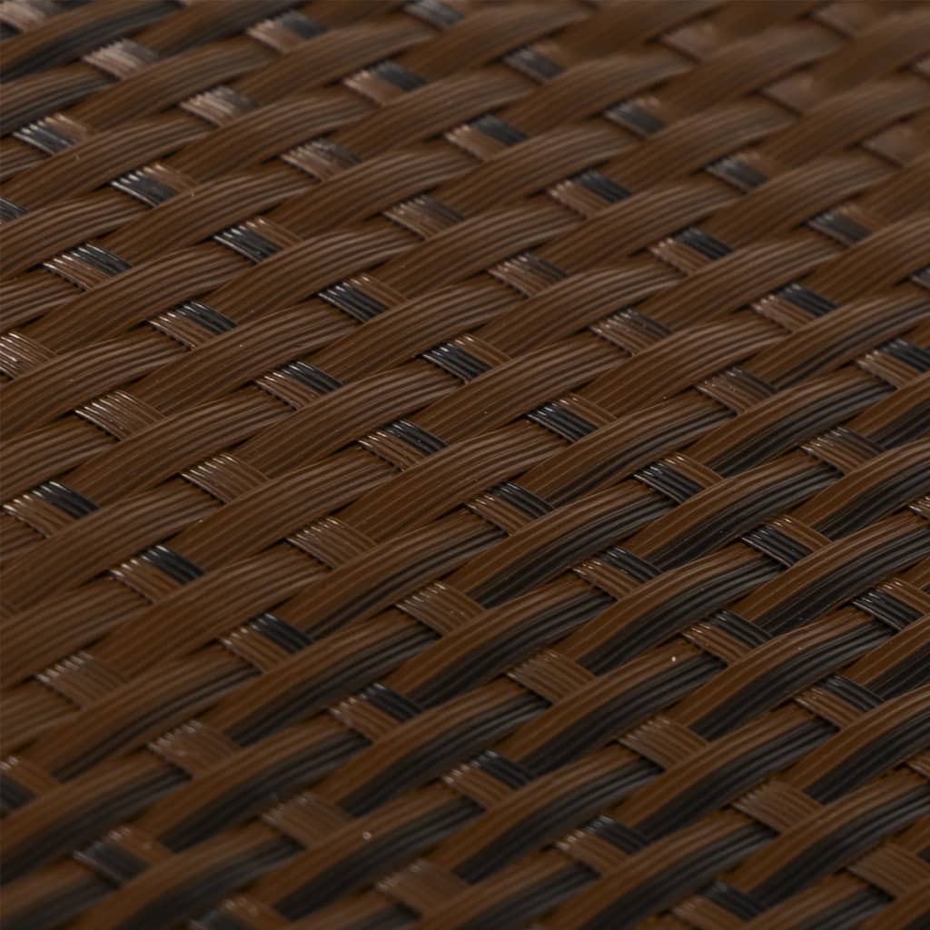 Balkon-Sichtschutz Anthrazit 300x90 cm Poly Rattan