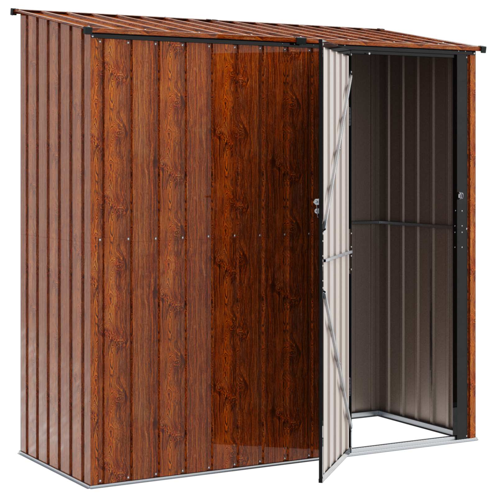 Gartenhütten Anthrazit 103 x 74 x 200 cm Metall