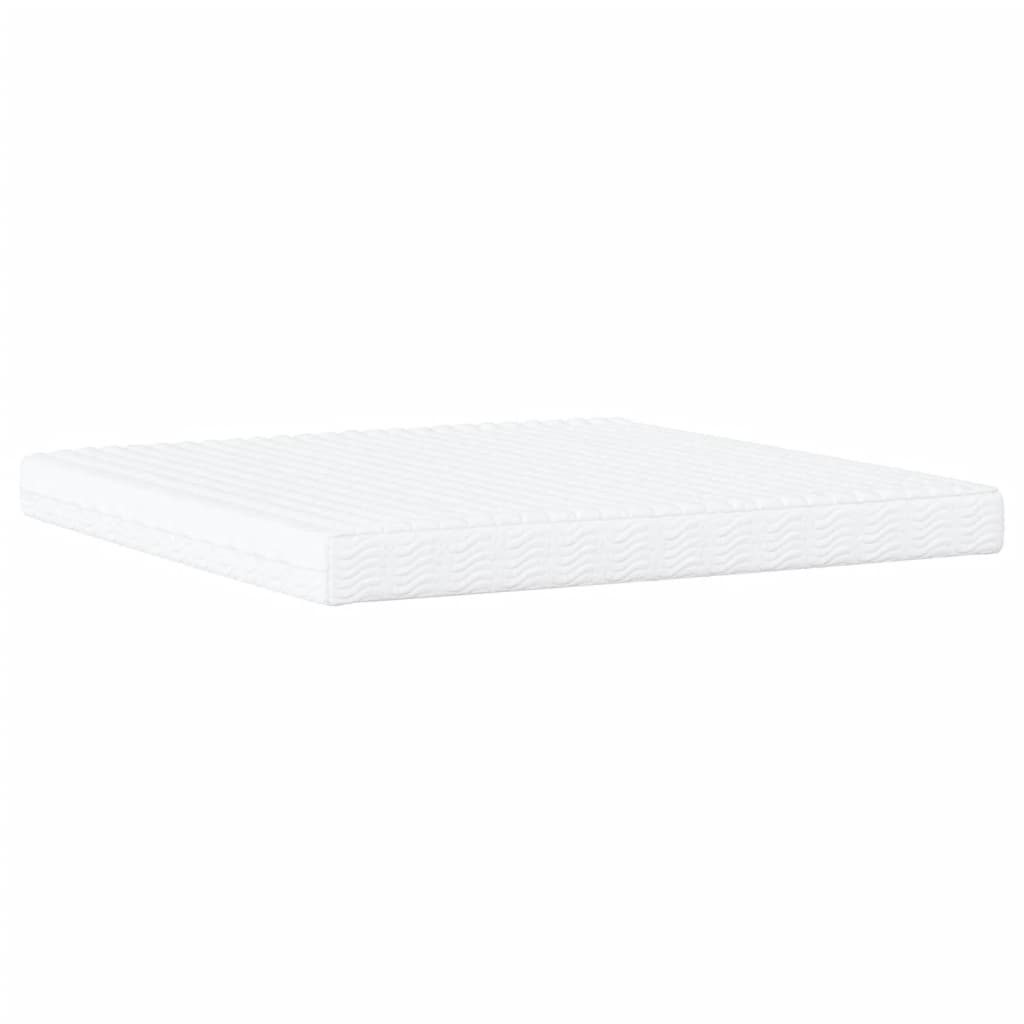 Bett mit Matratze "Hanko" Hellgrau 80x200 cm Samt
