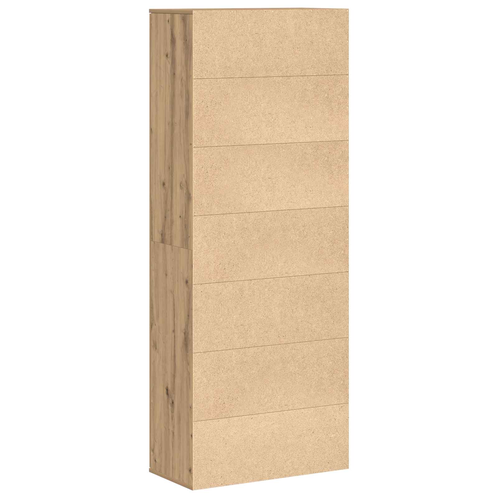 Highboard Weiß 70x35x180 cm Holzwerkstoff