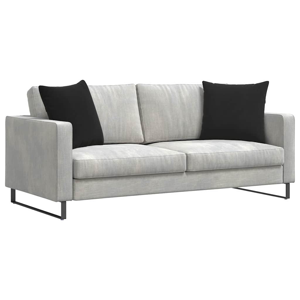 Sofakissen 2 Stück Blau 50 x 30 cm Cordstoff