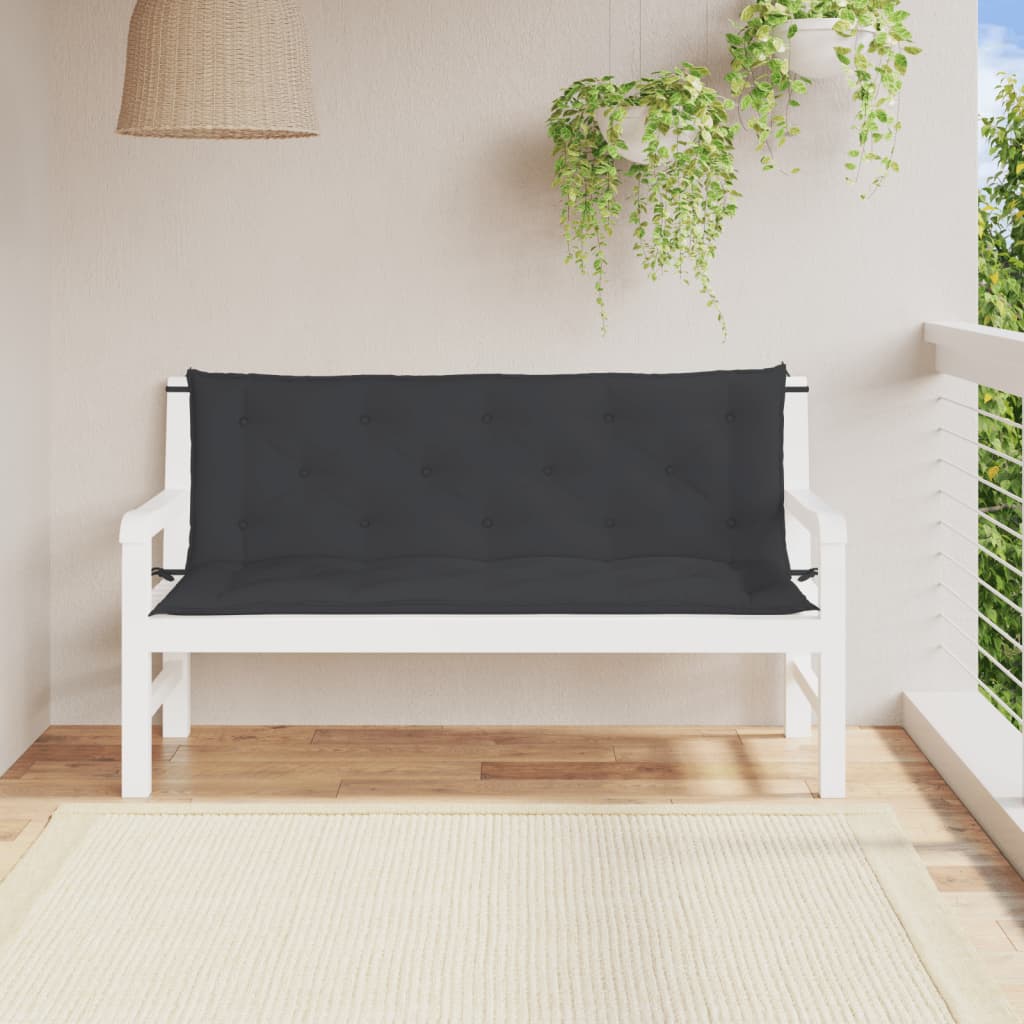 Gartenbank-Auflagen 2 Stk. Königsblau 100x50x7 cm Oxford-Gewebe