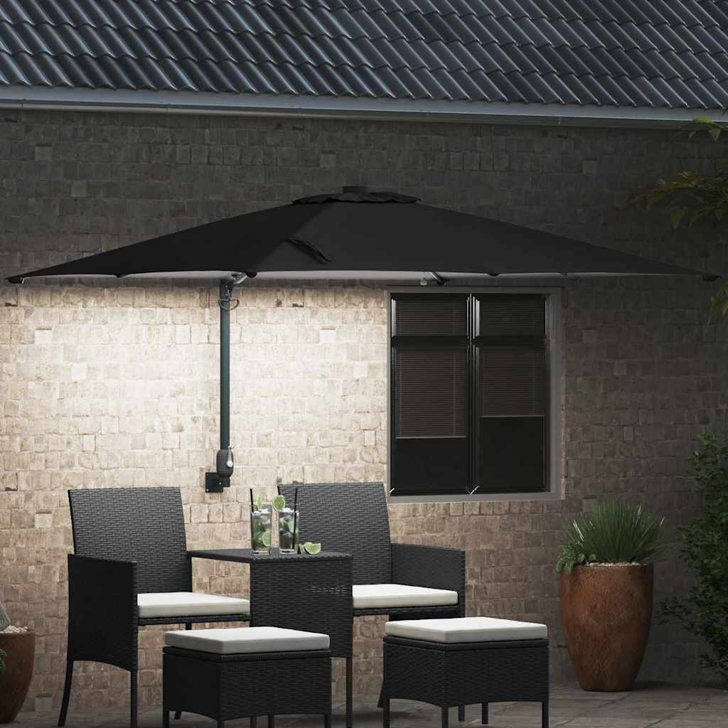 Garten-Sonnenschirm Sand 248,5 x 247,5 x 160 cm