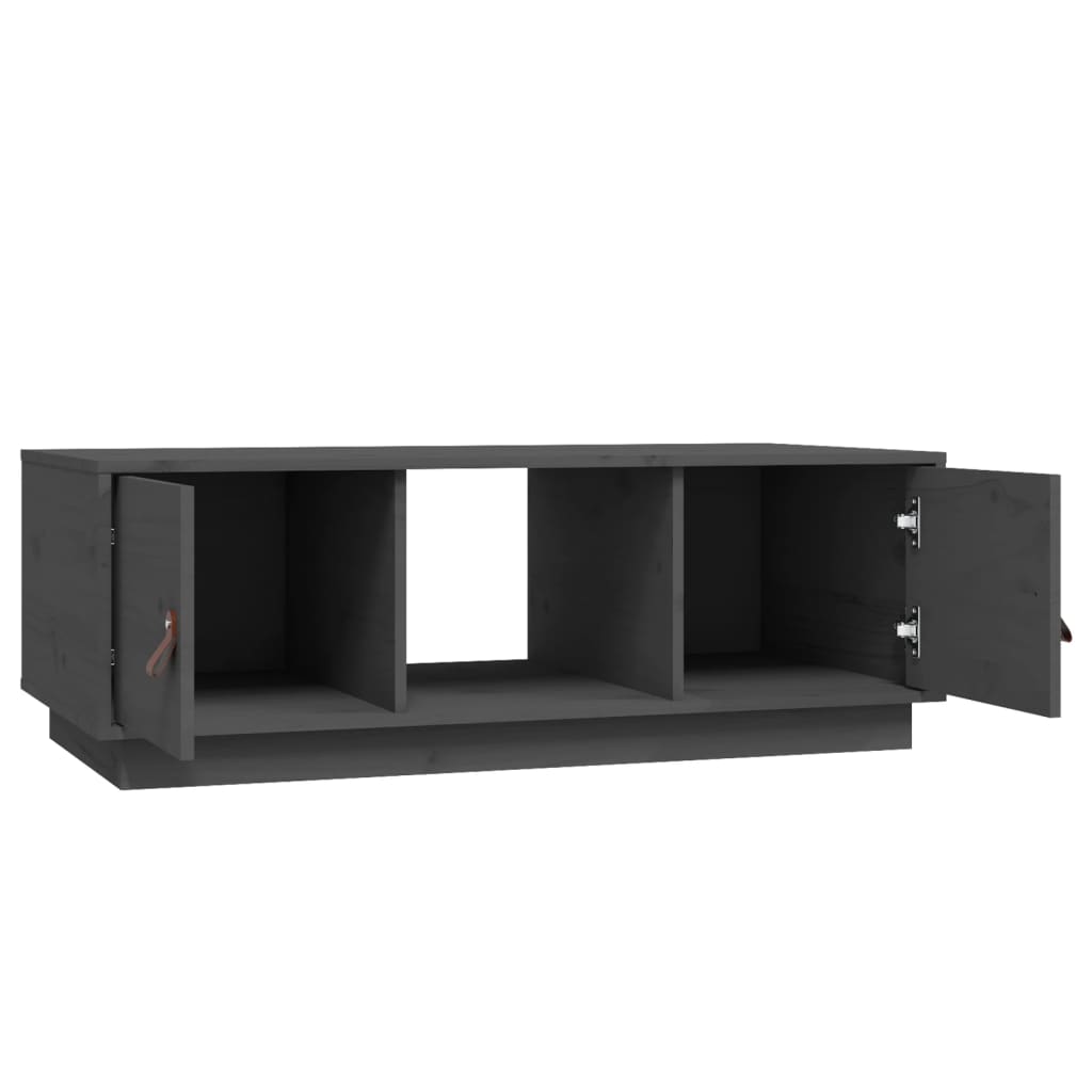 Couchtisch 100x50x35 cm Massivholz Kiefer