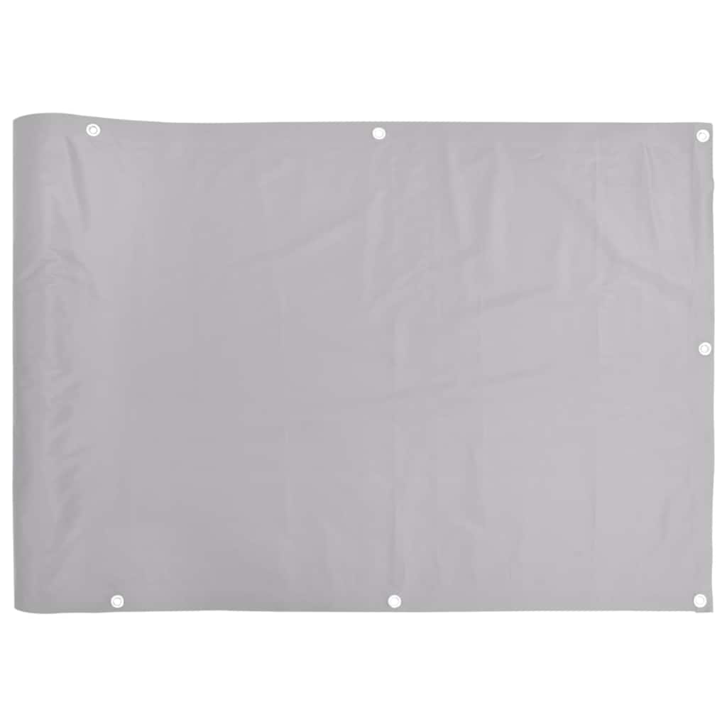 Balkon-Sichtschutz Anthrazit 300x75 cm PVC