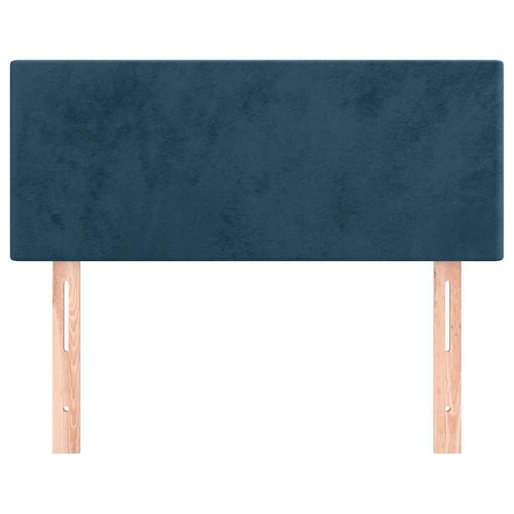Kopfteil Hellgrau 80x5x118/128 cm Samt