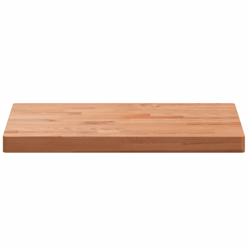 Waschtischplatte 80x40x1,5 cm Massivholz Buche