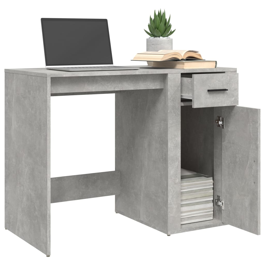 Schreibtisch Weiß 100x49x75 cm Holzwerkstoff