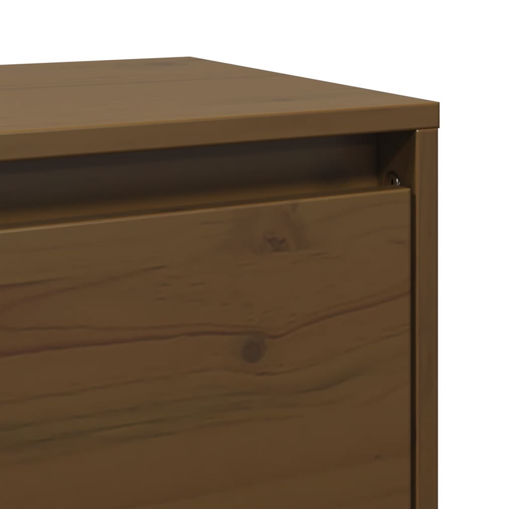 Wandschrank 45x30x35 cm Massivholz Kiefer