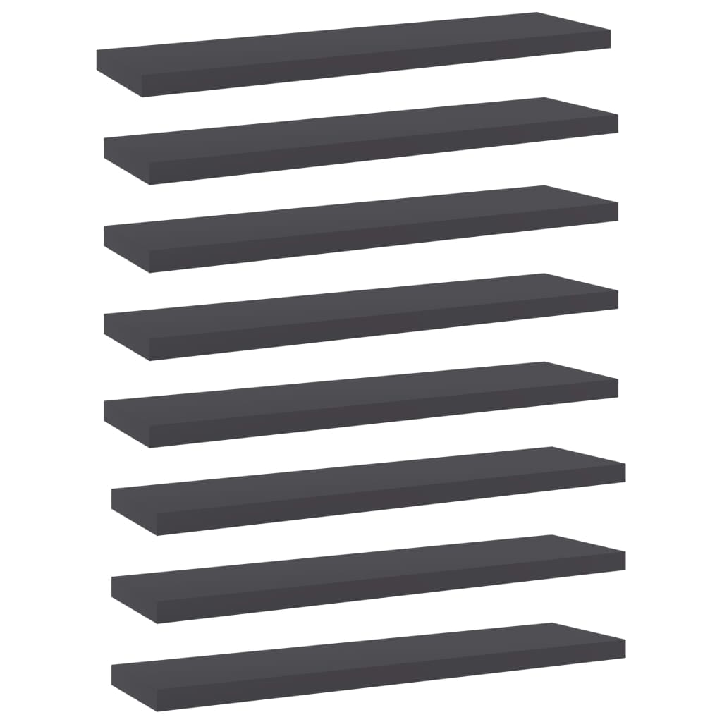 Bücherregal-Bretter 4 Stk. Weiß 40x10x1,5 cm Holzwerkstoff