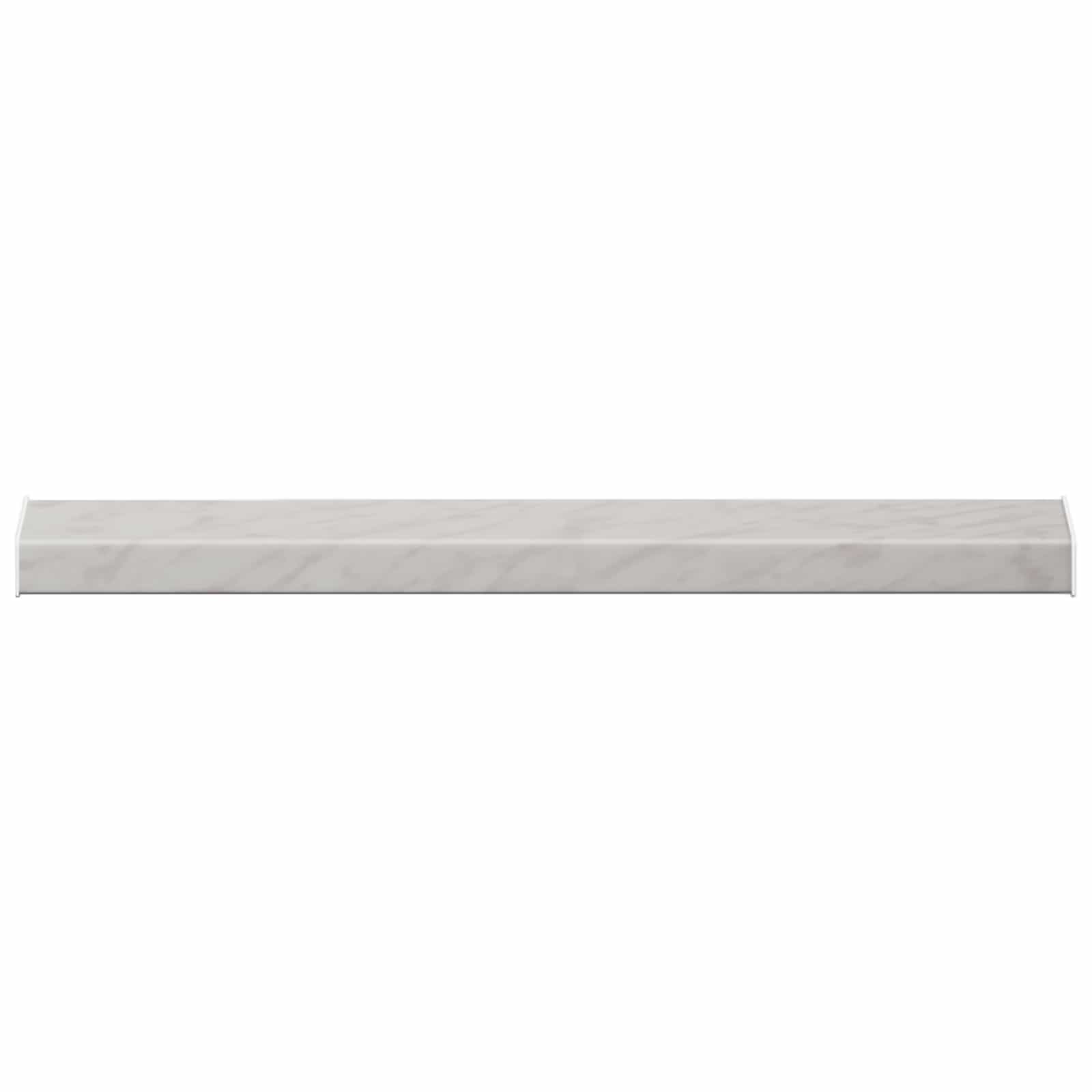 Fensterbank Weiß 60 x 10 x 4,5 cm PVC