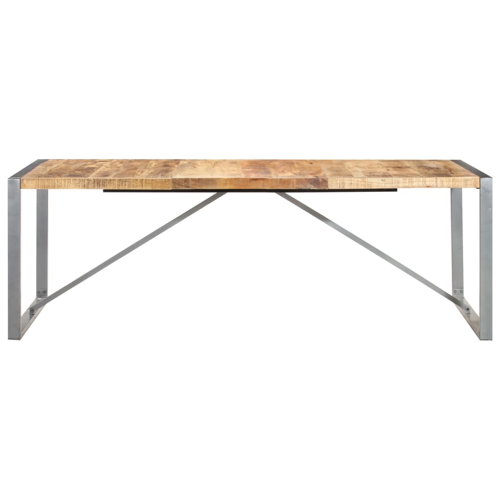 Esstisch 220x100x75 cm Massivholz Akazie