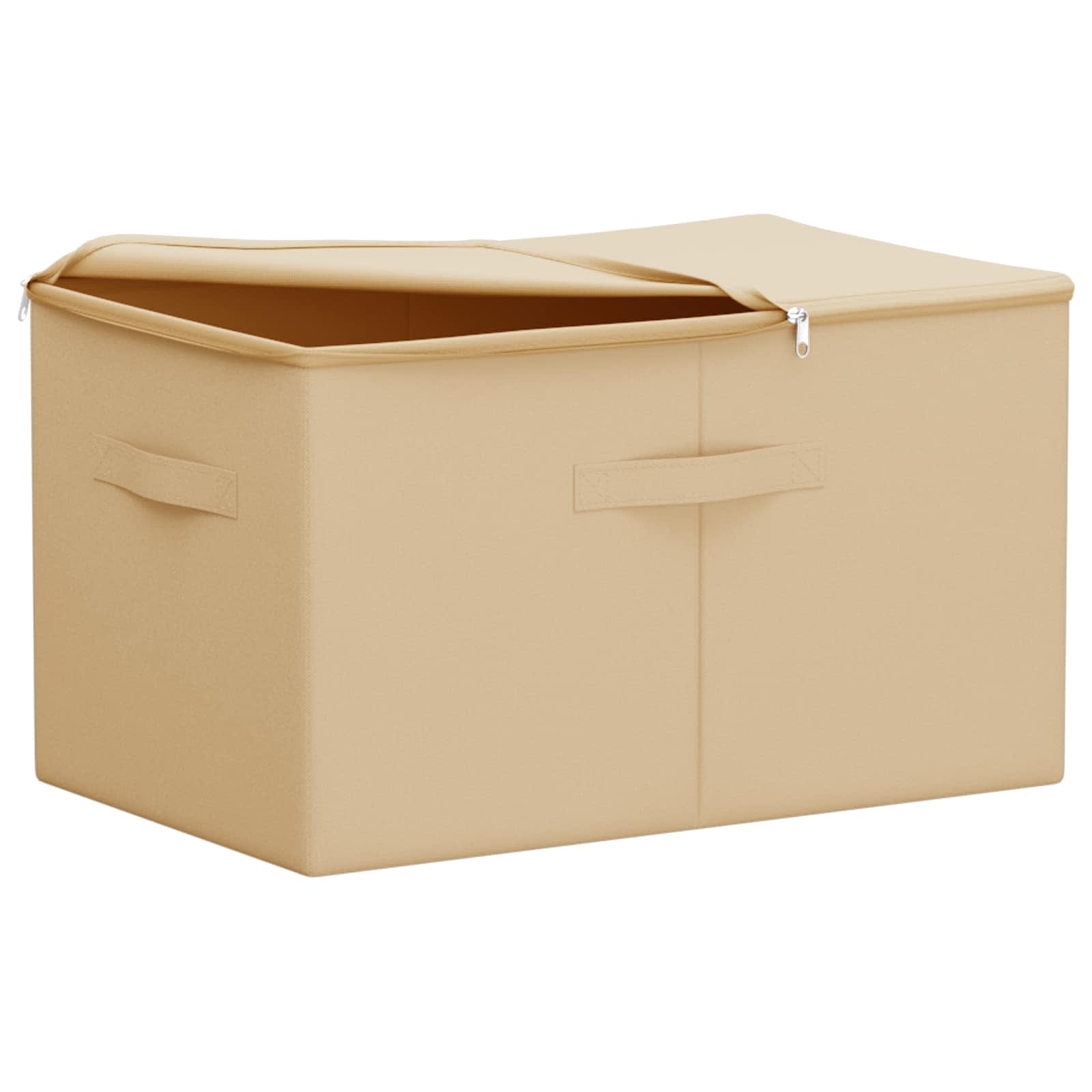 Aufbewahrungsbox Stoff 50x30x25 cm Anthrazit