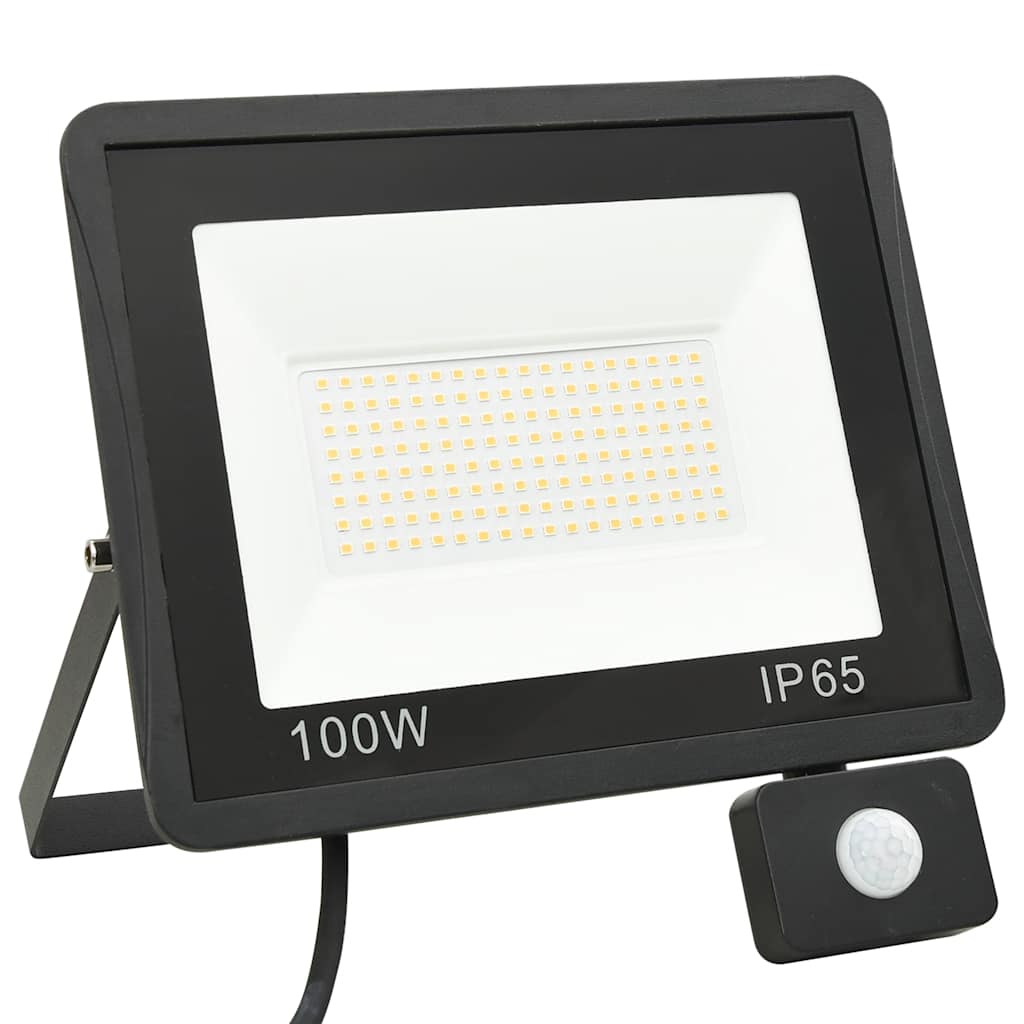 LED-Fluter mit Sensor 10W Warmweiß