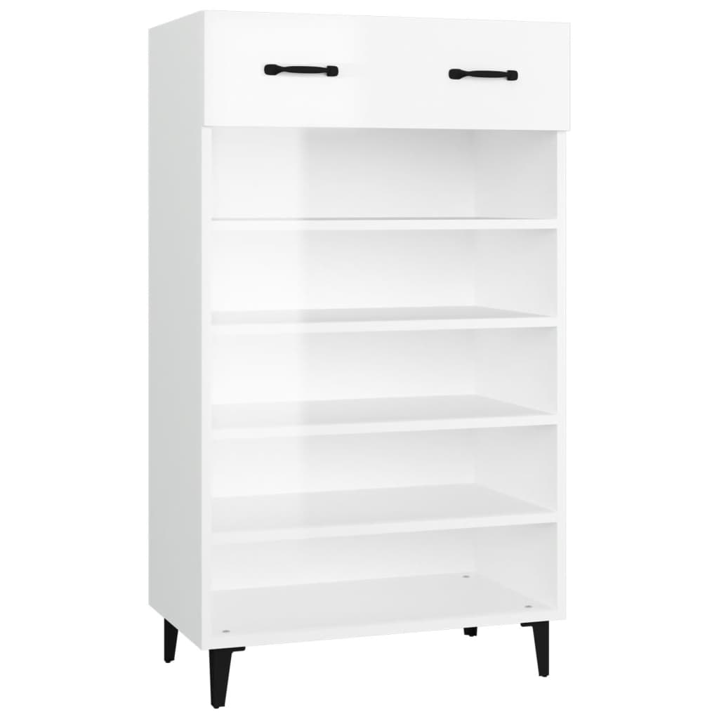Schuhschrank Weiß 60x35x105 cm Holzwerkstoff