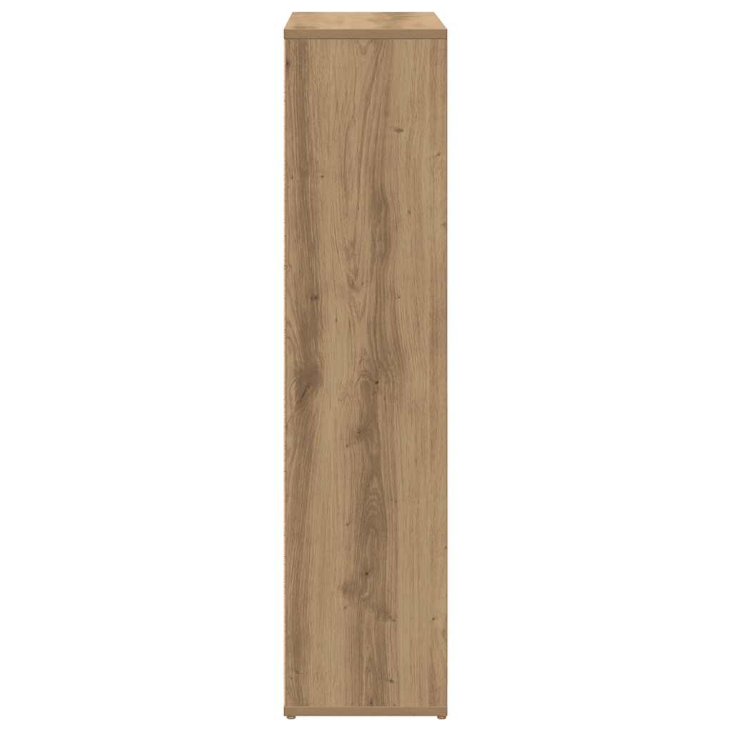 Bücherregal Weiß 50×25×106 cm Holzwerkstoff