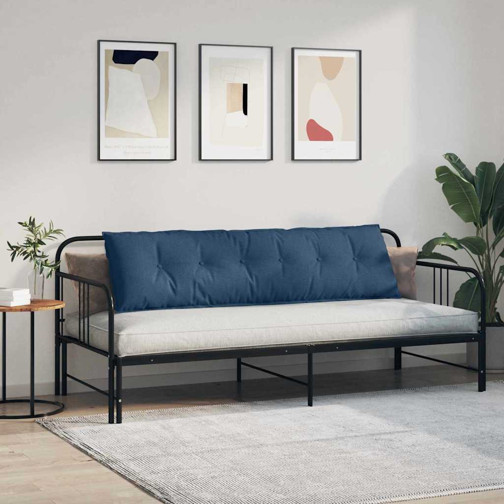 Rückenkissen Hellgrau 50 x 19 x 45 cm Stoff