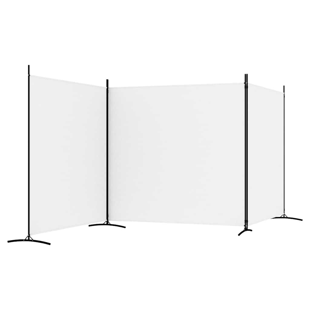 Einzel Panel Raumteiler Beige 175 x 180 cm Stoff