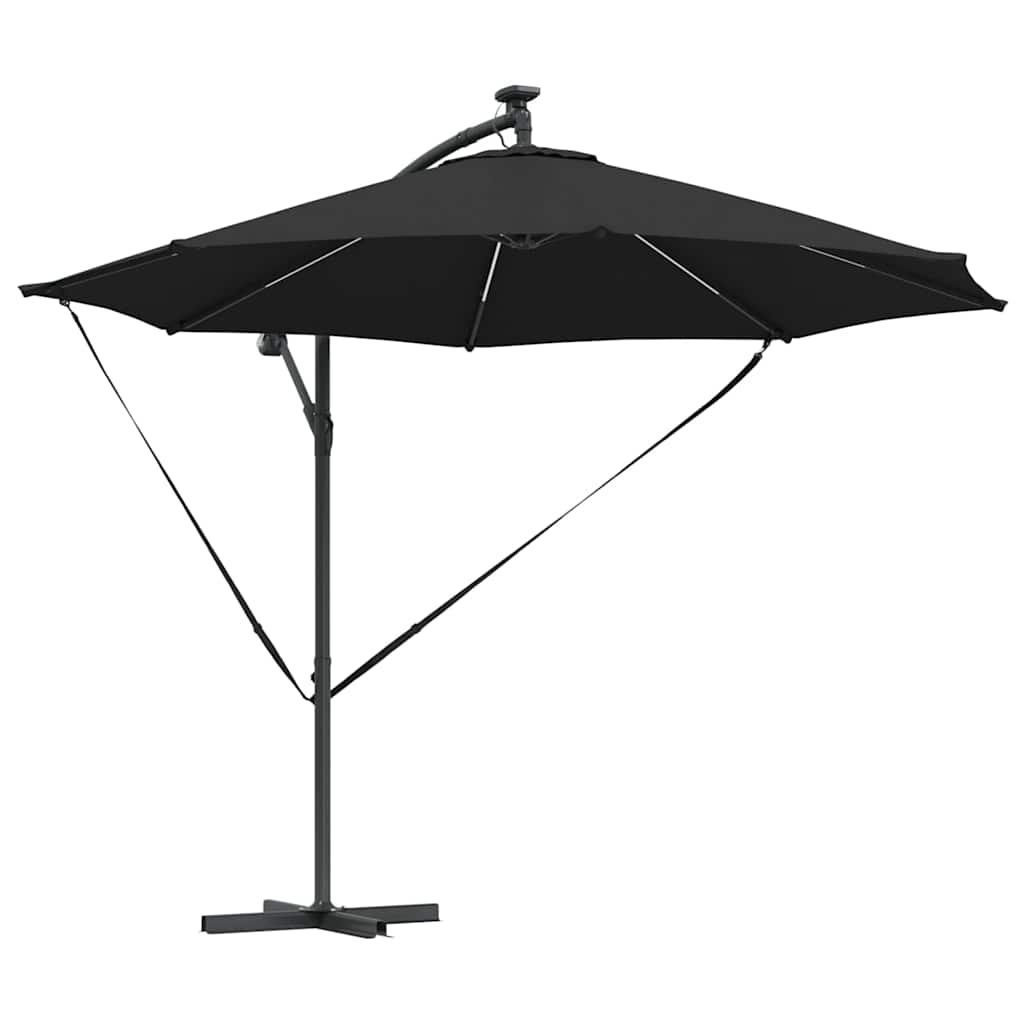 Sonnenschirm Sand 294 x 294 x 248 cm Polyester und Aluminium