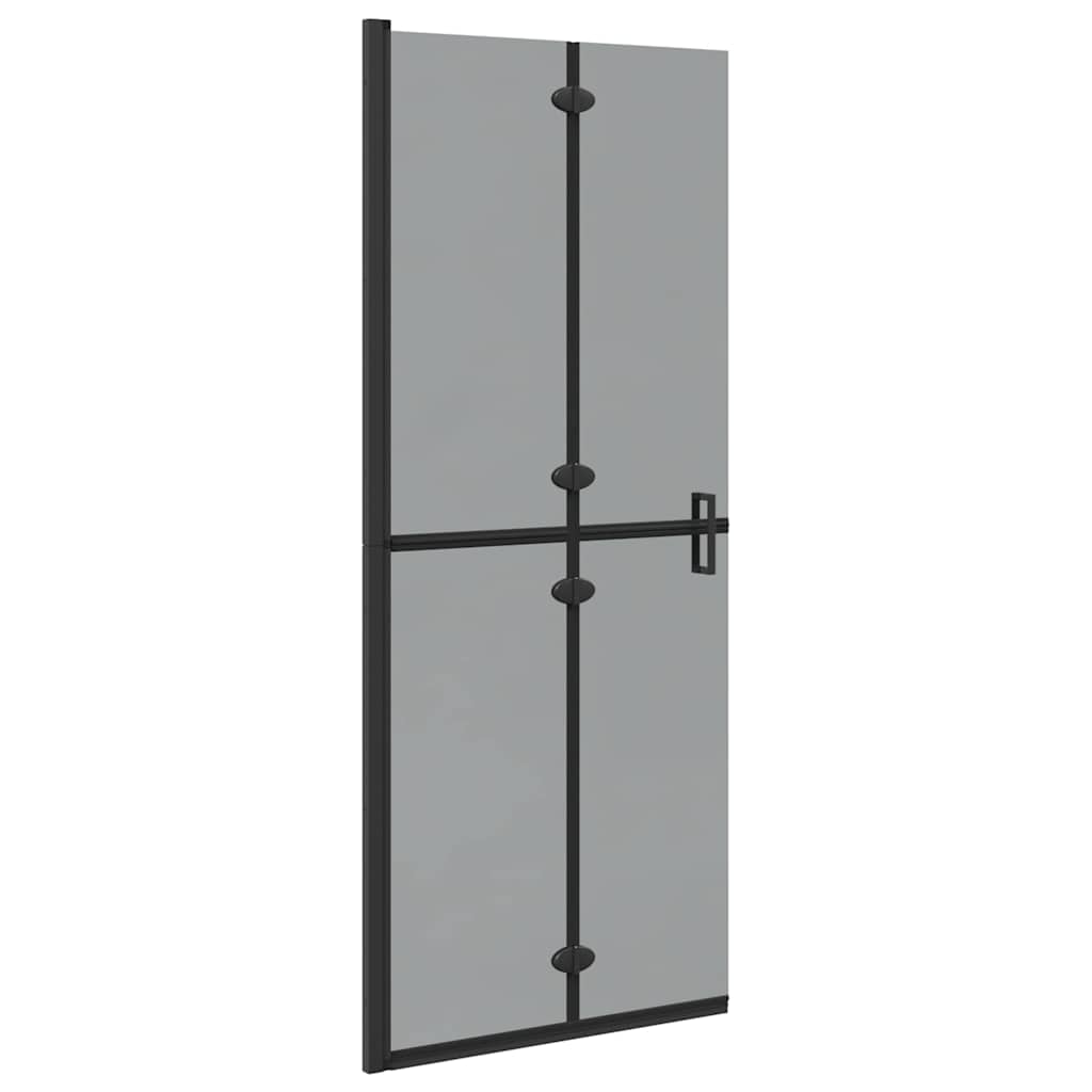 Faltbare begehbare Duschwand Transparentes ESG Glas 70x190 cm