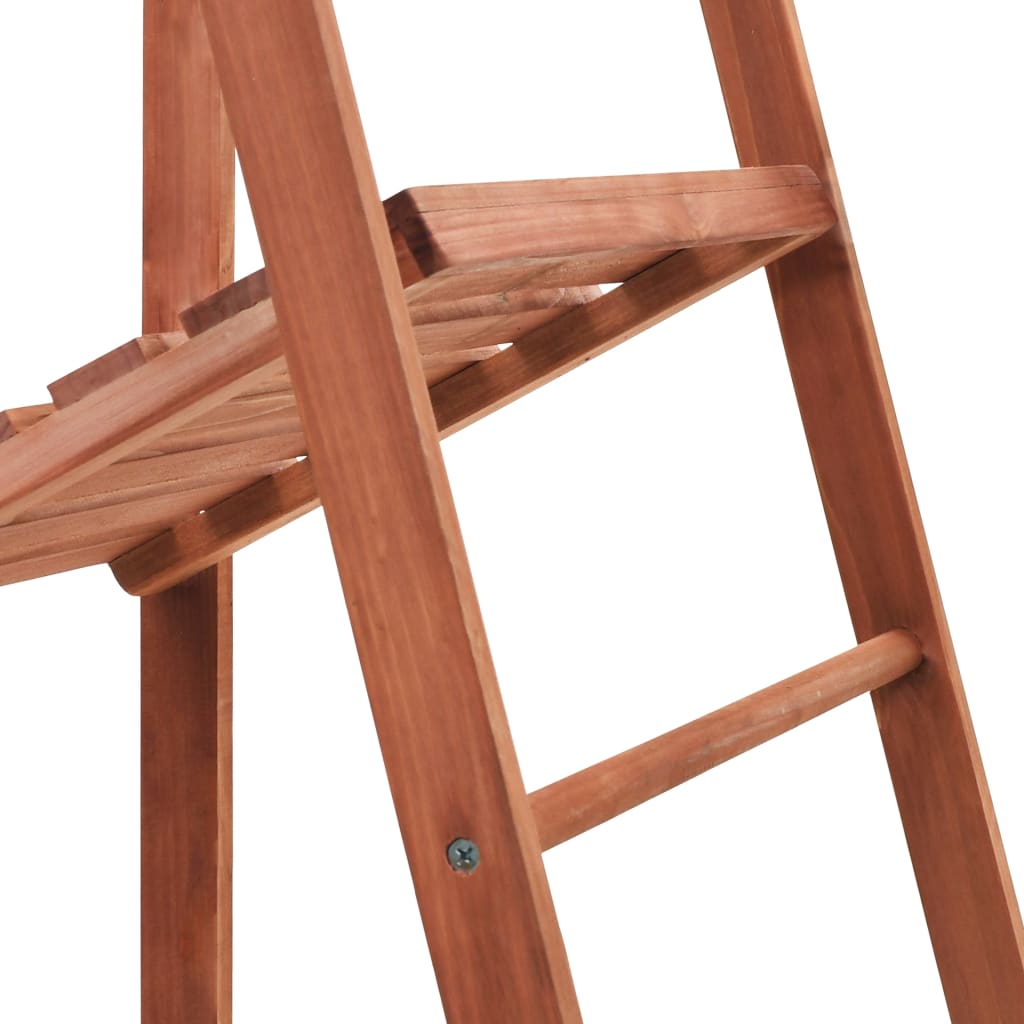 3-Tier Pflanzenständer Zedernholz 48x45x40 cm