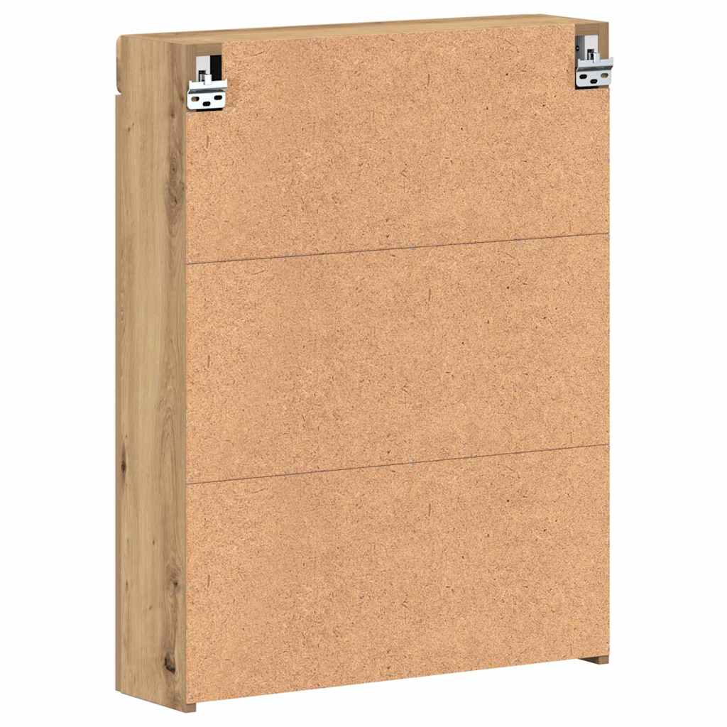 Badezimmermöbel-Set TULUM 2 pcs Weiß 60 x 34 x 63 cm
