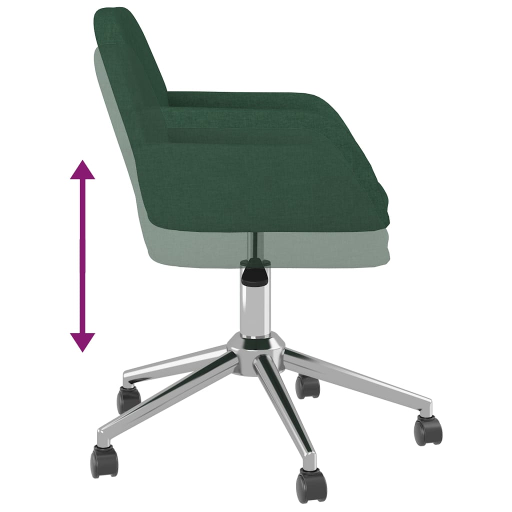 Esszimmerstühle 2 Stk. Drehbar Creme Stoff