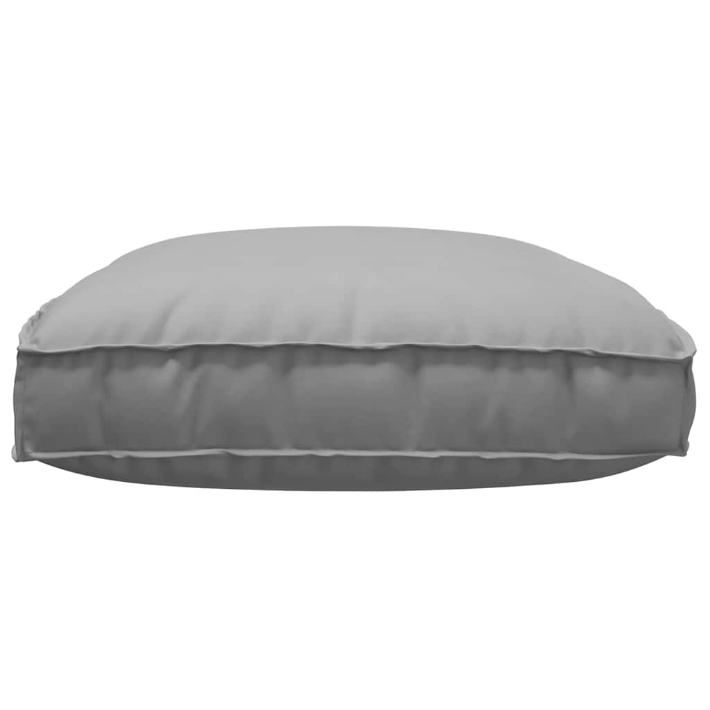 Kissen Anthrazit 120 x 80 x 12 cm Oxford-Stoff