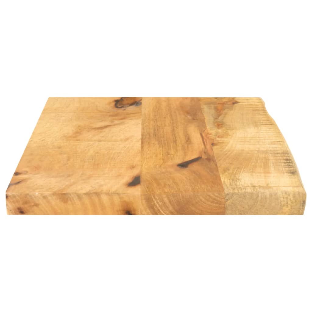 Wandregal 40x20x2,5 cm Rechteckig Massivholz Akazie Baumkante