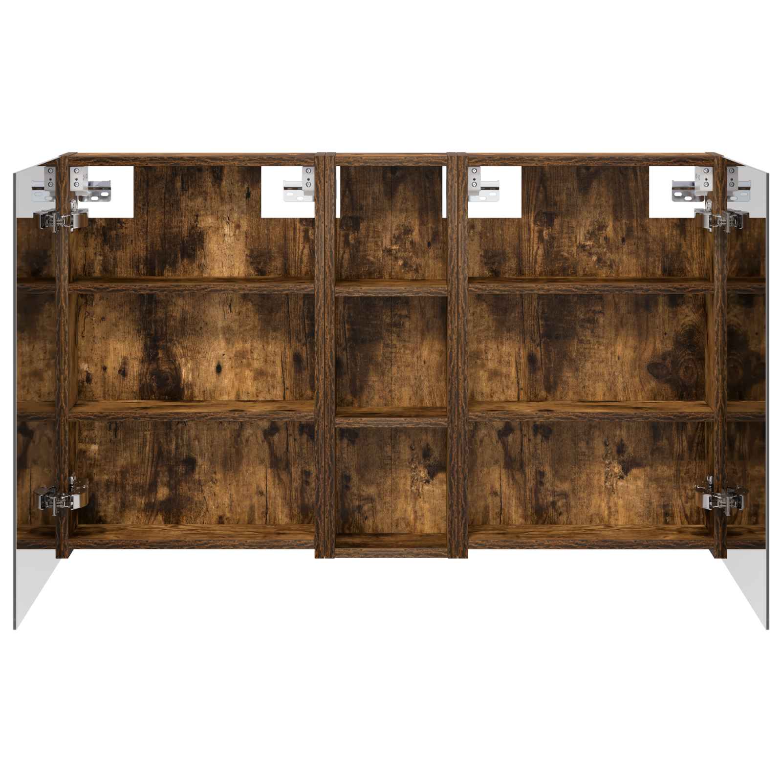 Badezimmerschrank-Set 3 pcs 80 x 10,5 x 50 cm Holzwerkstoff