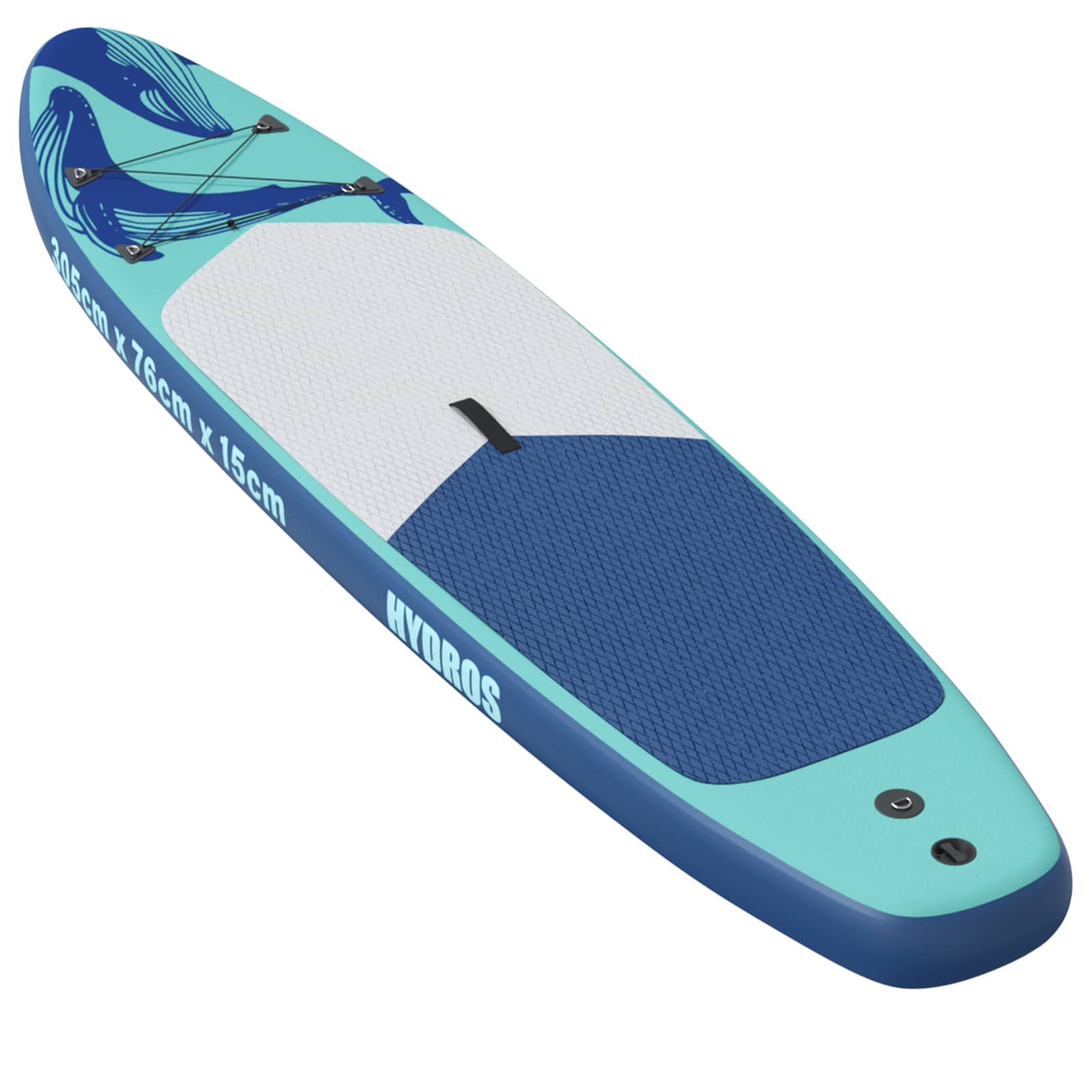 Aufblasbares Stand Up Paddle Board HYDROS 305 x 76 x 15 cm für
