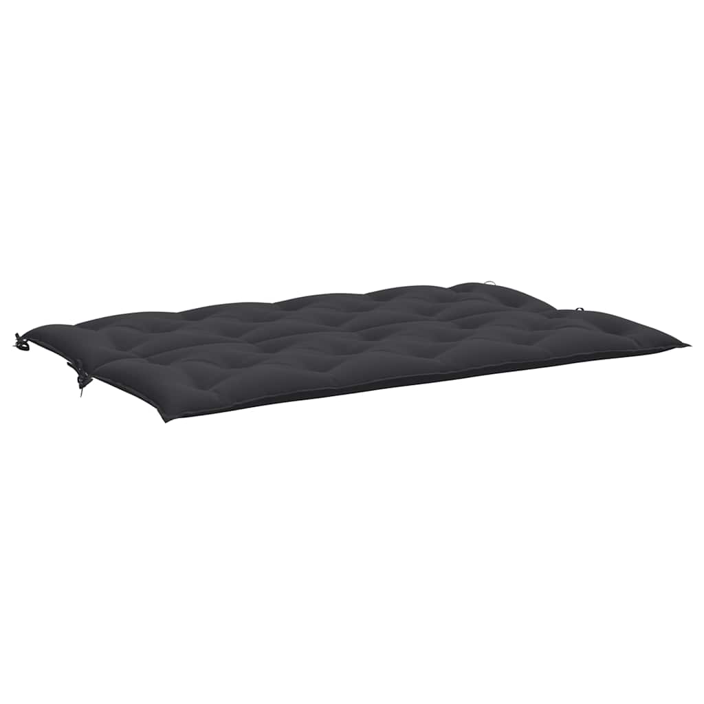 Gartenbank-Auflage Anthrazit 100x(50+50)x7 cm Oxford-Gewebe