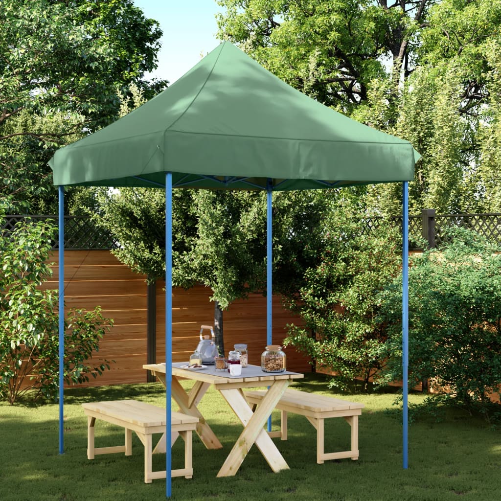 Partyzelt Faltbar Pop-Up Schwarz 200x200x306 cm