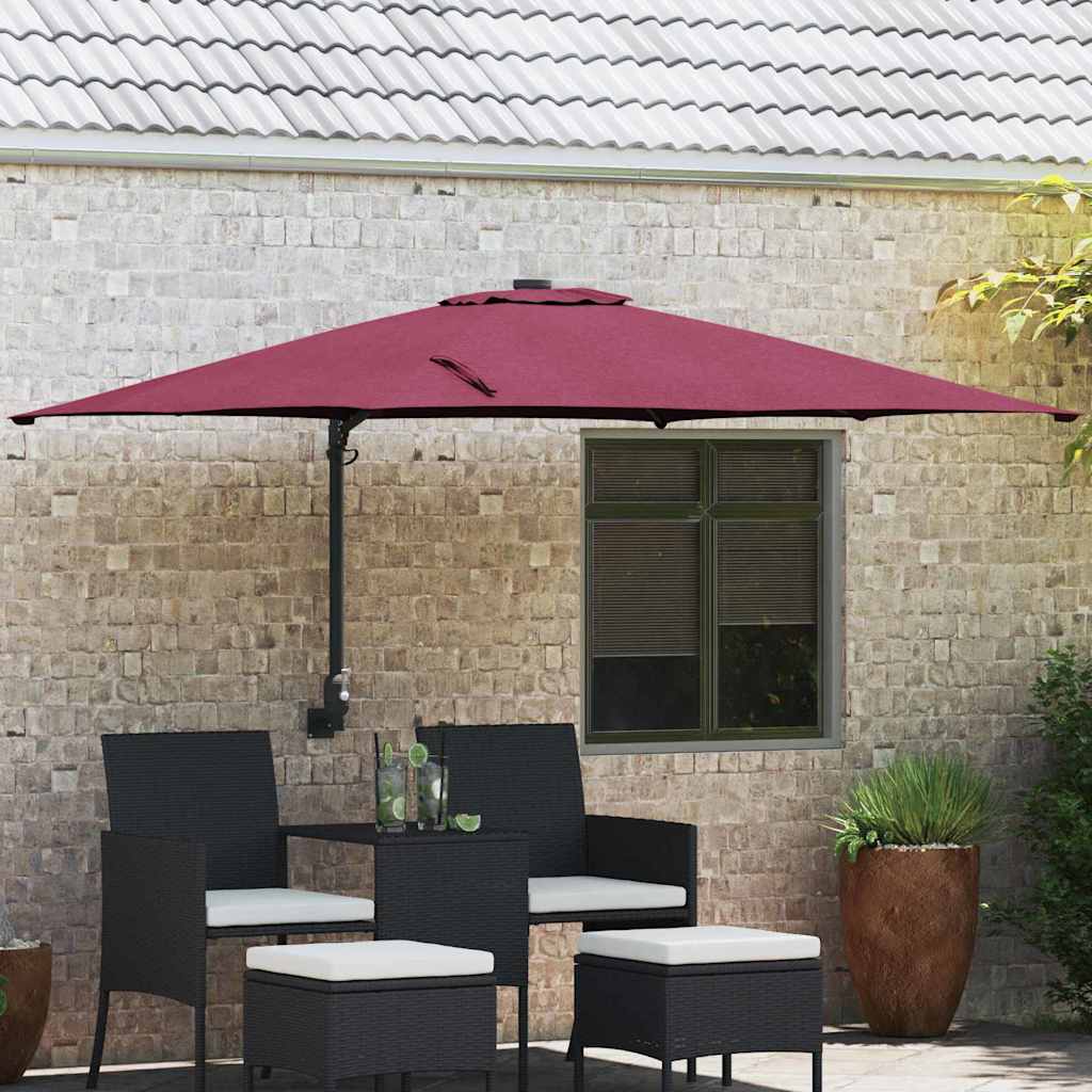 Garten-Sonnenschirm Sand 248,5 x 247,5 x 160 cm