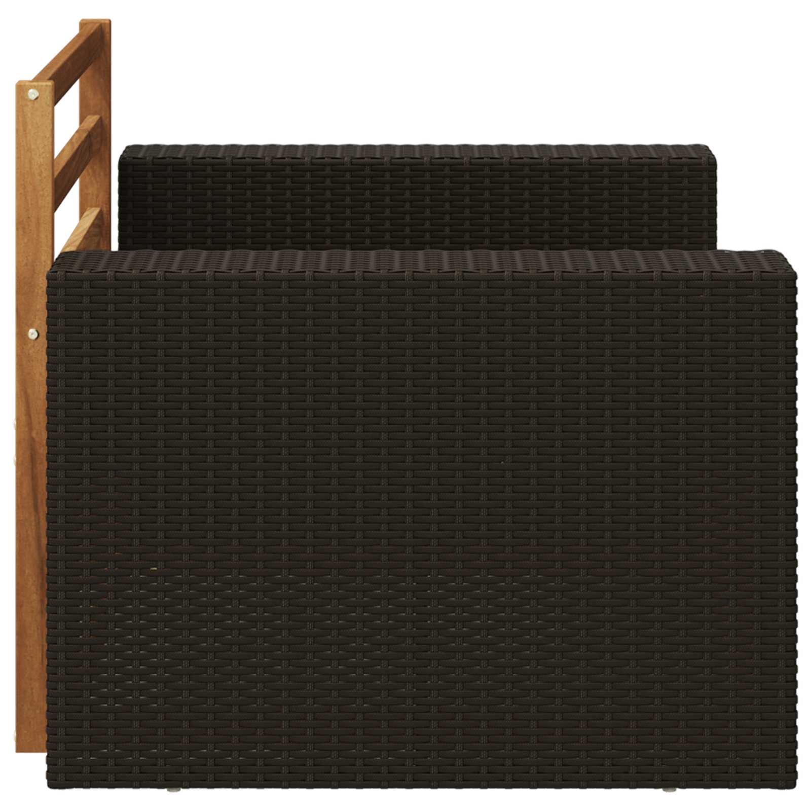 2 Stück Outdoor-Sofa Natur