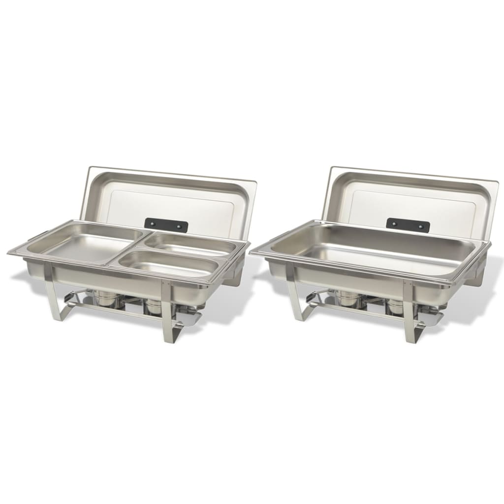 Chafing Dish Set 3-tlg. Edelstahl