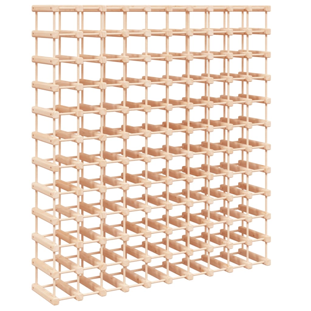 Weinregal für 20 Flaschen 46,5x23x46,5 cm Massivholz Kiefer