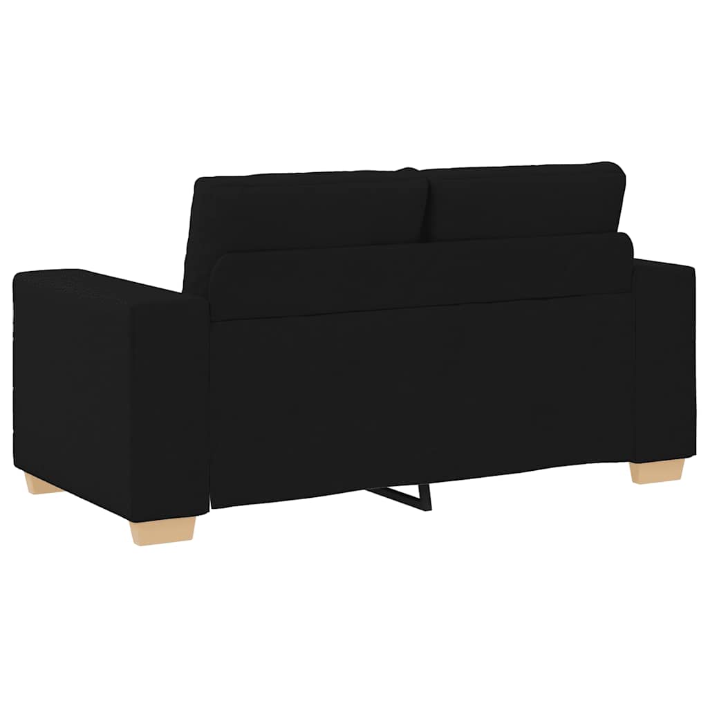 2-teiliges Sofa-Set mit Kissen, hellgrauer Stoff
