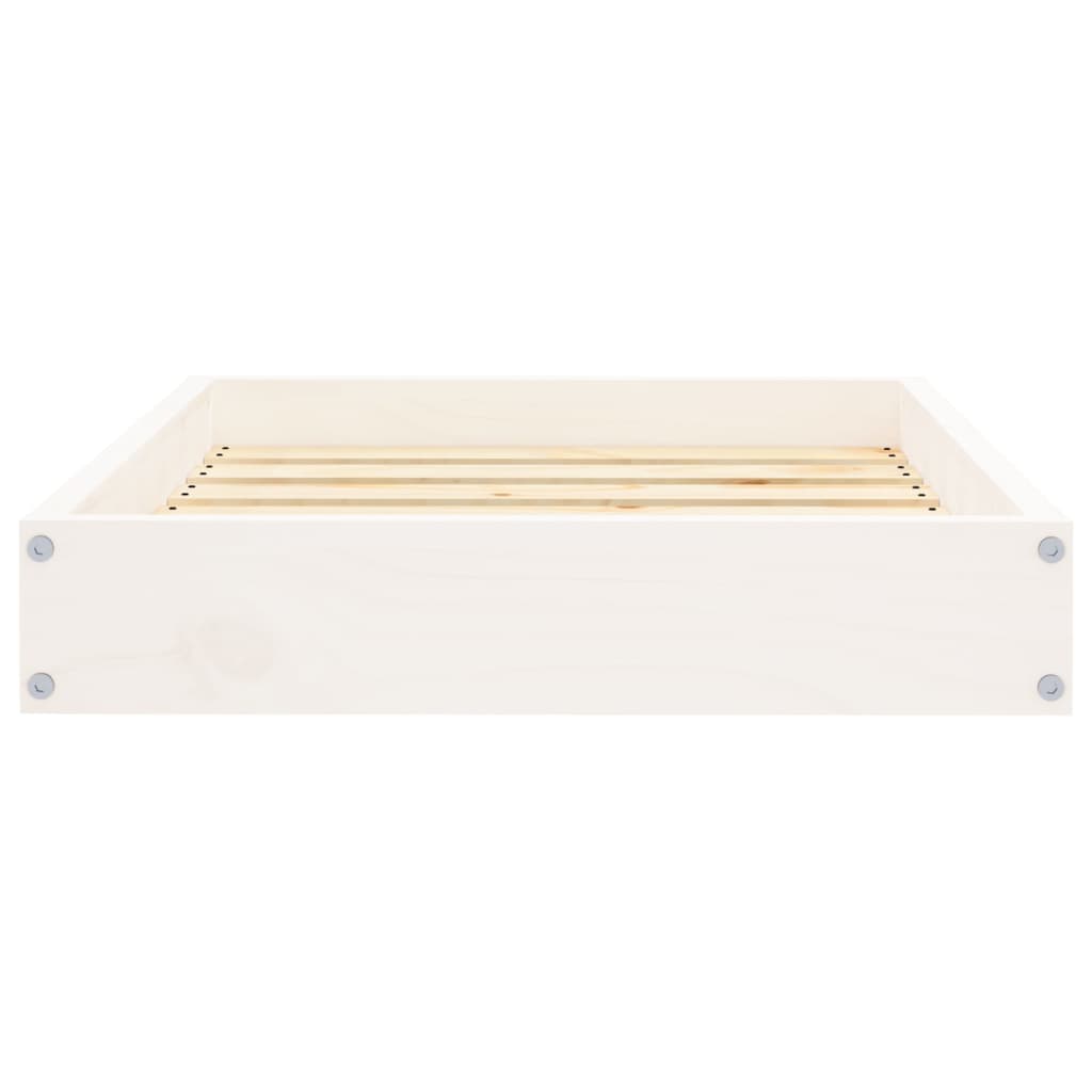 Hundebett 51,5x44x9 cm Massivholz Kiefer
